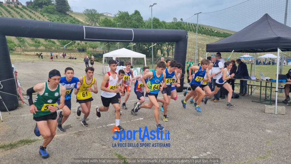 Campionati Regionali Giovanili di Staffette a Vigliano d'Asti 2023