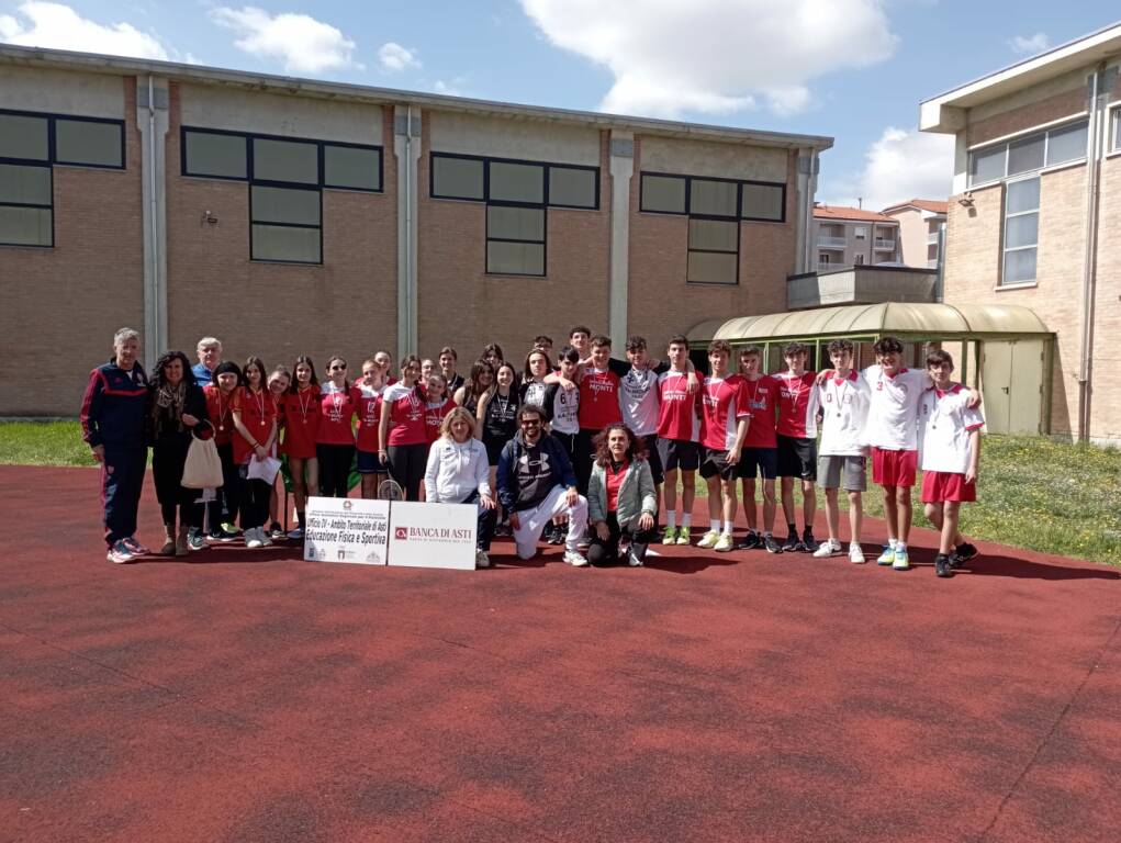 Nizza Monferrato teatro dei Campionati Sportivi Studenteschi Provinciali Badminton I e II grado