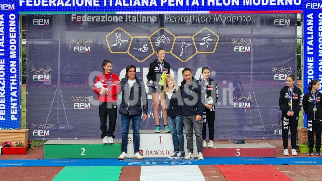 Assegnati ad Asti i titoli italiani di Pentathlon Moderno Under 19 e Under 15: un altro titolo tricolore per Anna Chiara Allara