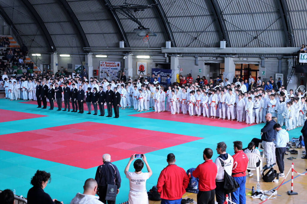 Grande successo ad Asti per il Memorial Balladelli, bene gli atleti del club organizzatore Judo Olimpic Asti