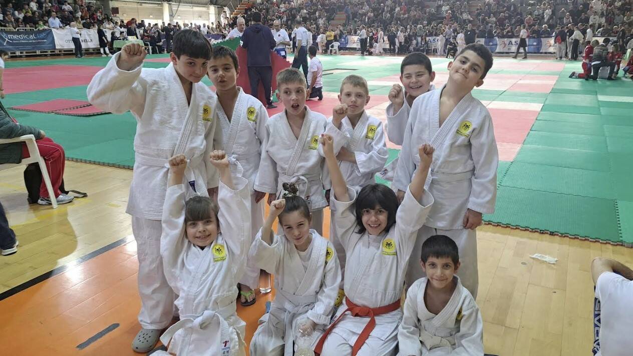 I giovani atleti della Scuola Judo Shobukai in evidenza ad Asti al Memorial Balladelli