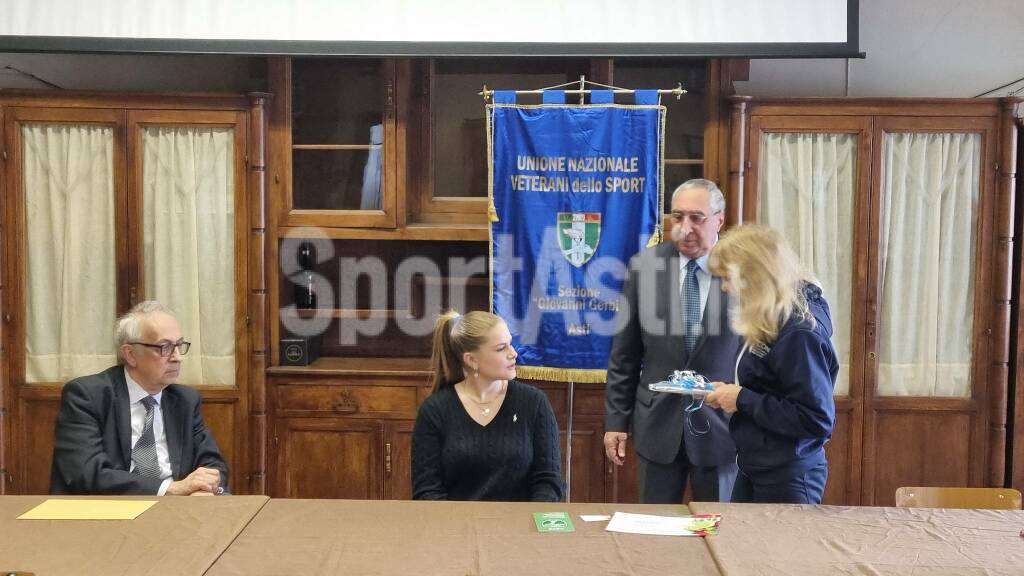 Emma Barbero Ambasciatrice dello Sport per l'U.N.V.S. "Giovanni Gerbi" di Asti