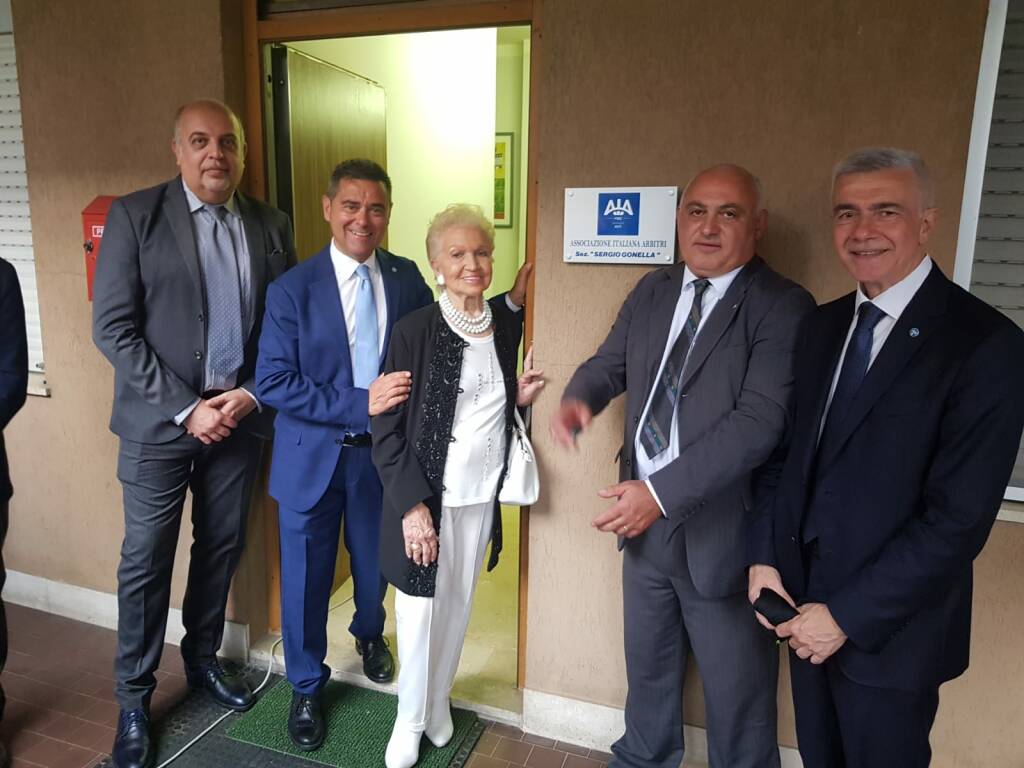 Intitolazione sezione Asti dell’Associazione Italiana Arbitri a Sergio Gonella