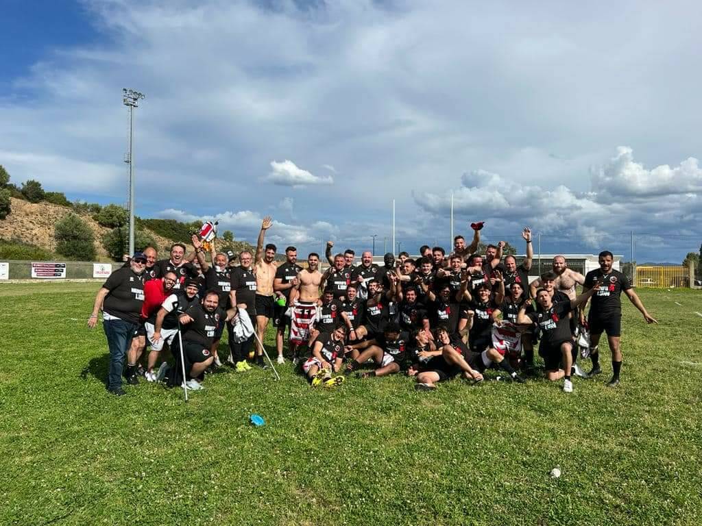 Monferrato rugby festa promozione serie A