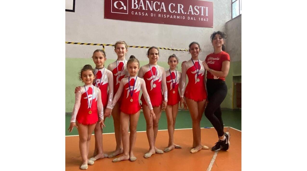 Al Campionato Regionale Promo PGS di Ginnastica Artistica ottime prove per le atlete dell’Olimpia Asti