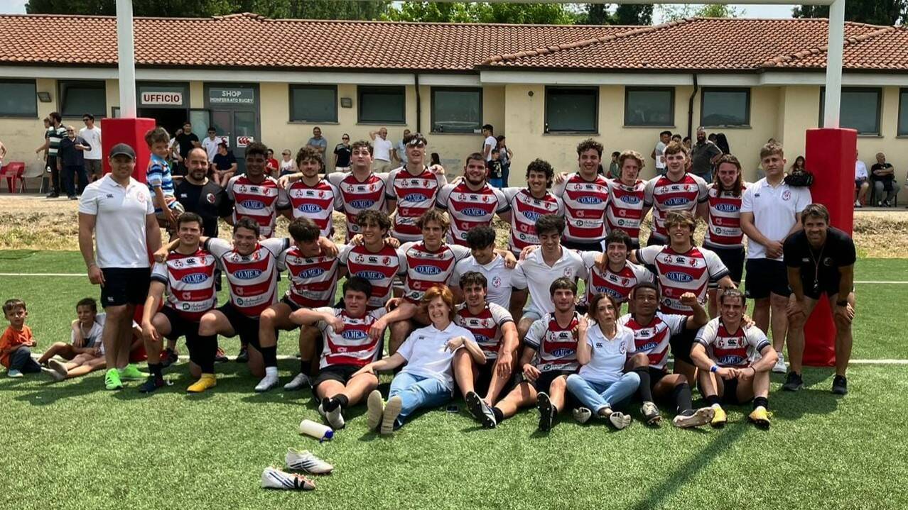 Monferrato Rugby, continua la festa: l’Under 19 vince il campionato meritocratico