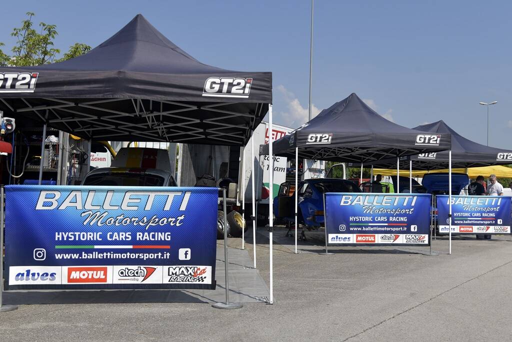 La Balletti Motorsport al Rally Lana Storico con cinque vetture