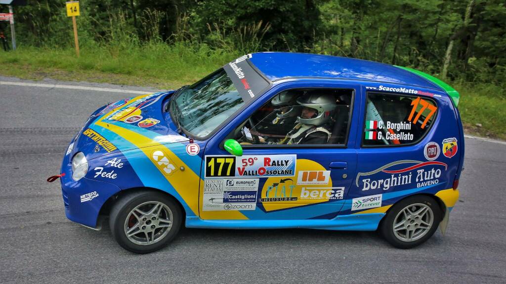 Sport Forever: al Rally Valli Ossolane brillante vittoria di classe per Christian Borghini e Giulia Casellato