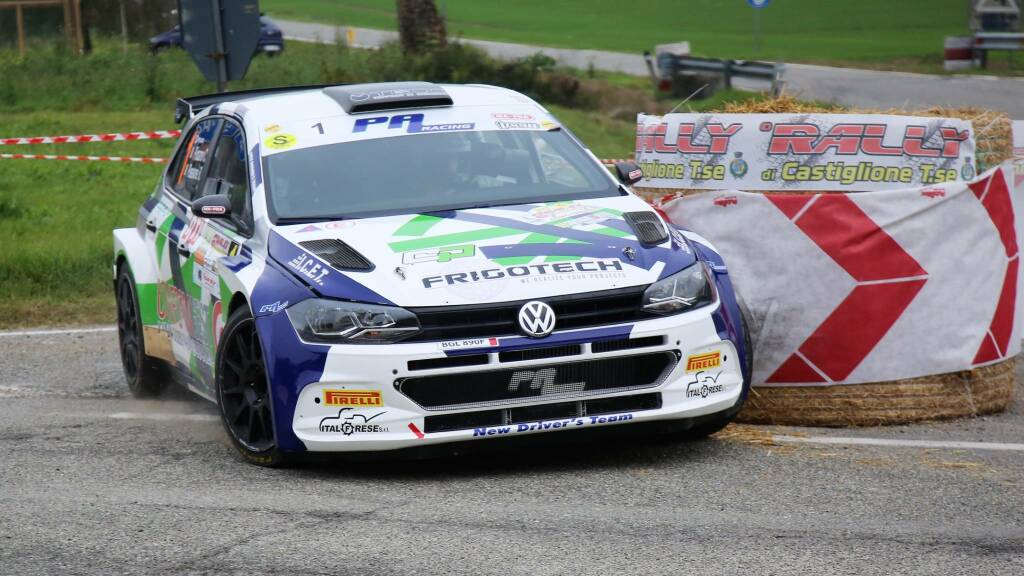 Foto Roberto Morello  Corrado Pinzano - Roberta Passone - Polo R5 vincitori nel 2022 rally castiglione