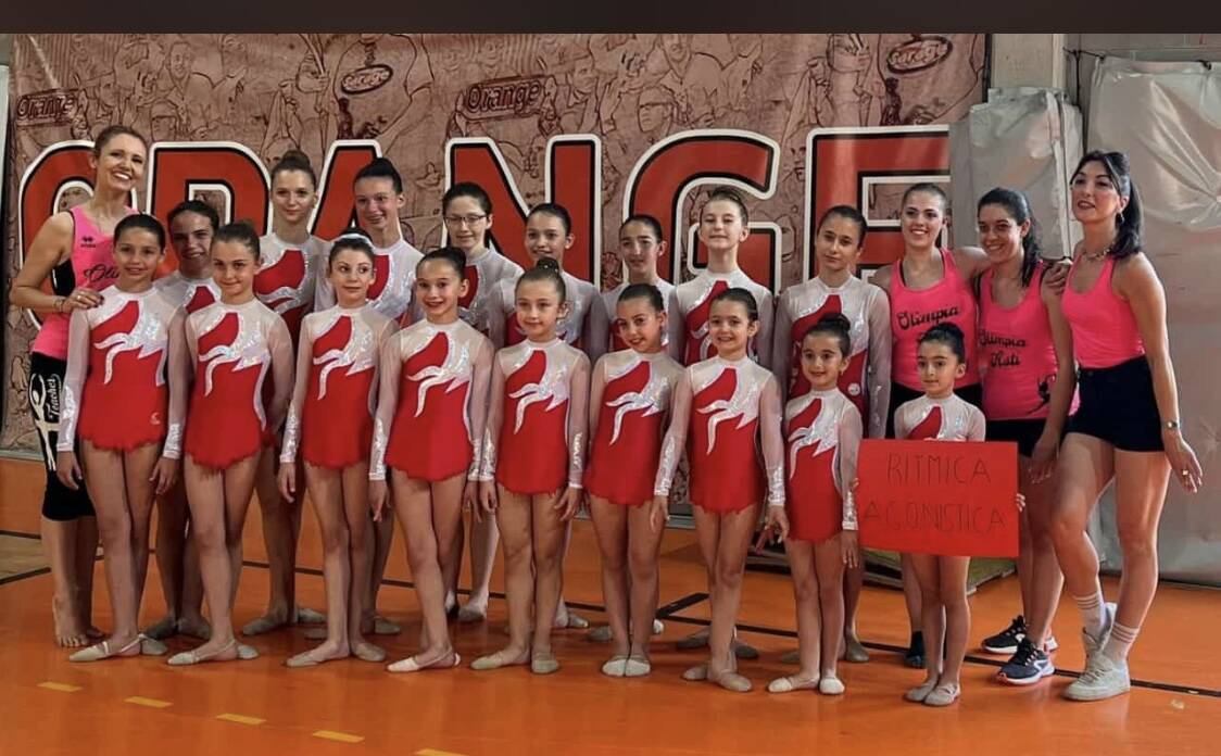 Una grande chiusura dell’anno sportivo per le atlete della ritmica dell’Olimpia Asti