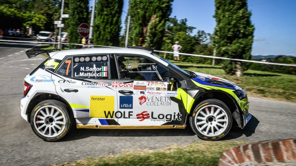 Nicola Sartor e Lorenzo Mattucci vincono il 7° Rally di Castiglione Torinese