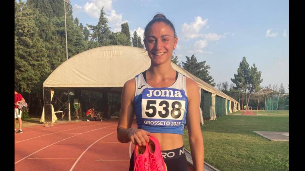 Grande prova di Rachele Torchio nei 100 metri dei Tricolori Juniores