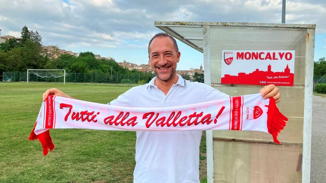 Marco Farello è il nuovo mister del Moncalvo Calcio