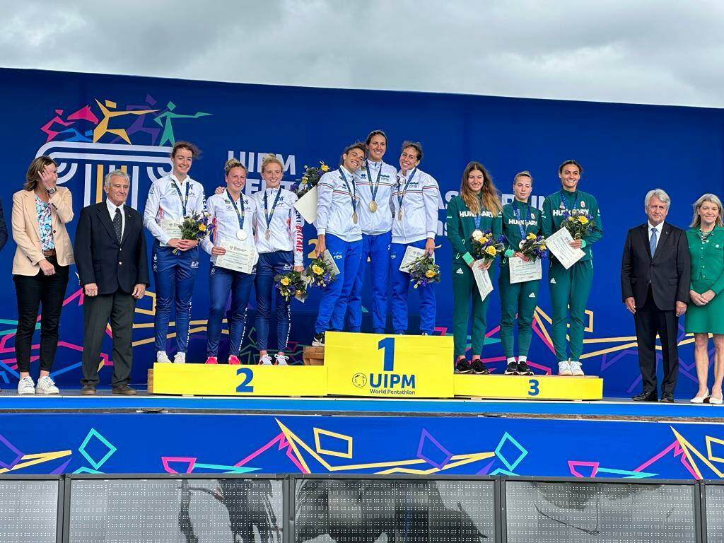 podio mondiali pentathlon 2023