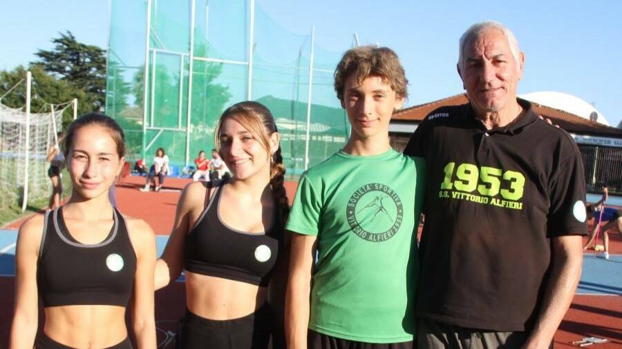 I giovani della Vittorio Alfieri si migliorano ai Campionati Piemontesi Cadetti e Cadette