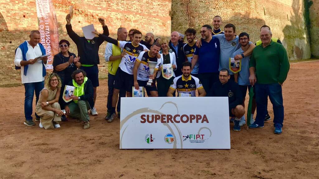 Tamburello a muro: il Grazzano vince anche la Supercoppa, nella finale giocata a Moncalvo battuto il Montemagno