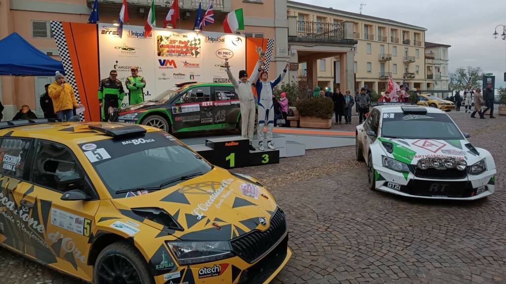Stabilita la nuova data del Rally Colli del Monferrato e del Moscato