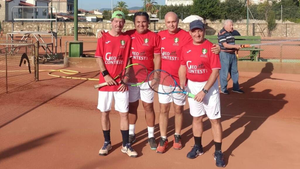 I Veterani di Asti conquistano il bronzo nei Campionati Italiani di Tennis Over 50