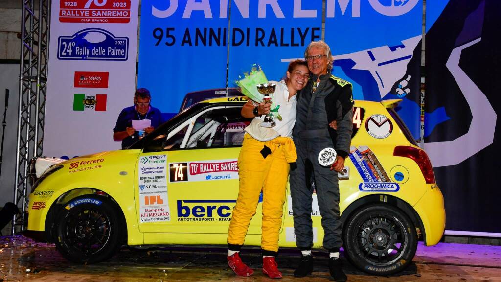 Sport Forever: secondo posto di classe al Rally di Sanremo per Luigino e Giorgia Colla