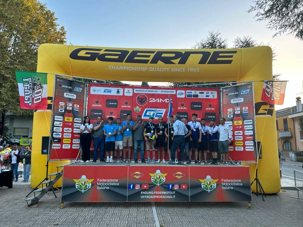 Trofeo delle Regioni di Enduro: i tre piloti del moto club Alfieri sempre a podio nella sfida a squadre