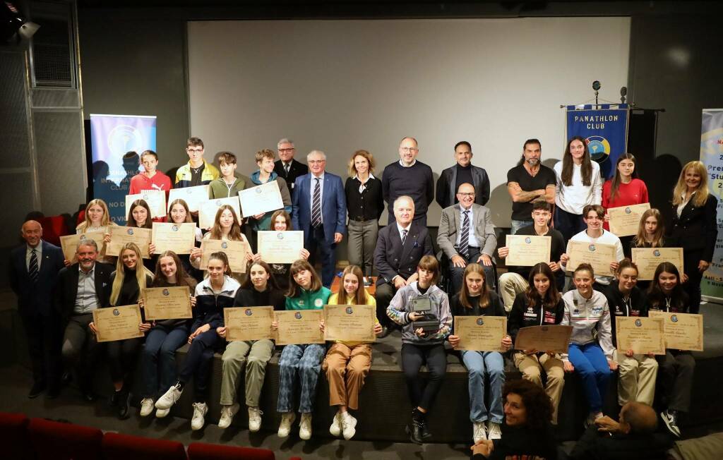 Trentacinque studenti astigiani premiati per “Studio & Sport” 2022/2023 al “Panathlon Day” 2023