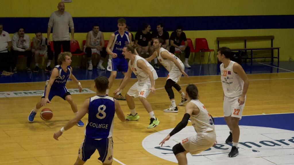Serie C: contro il Basket College Novara la Secursat SBA incappa nel terzo ko consecutivo
