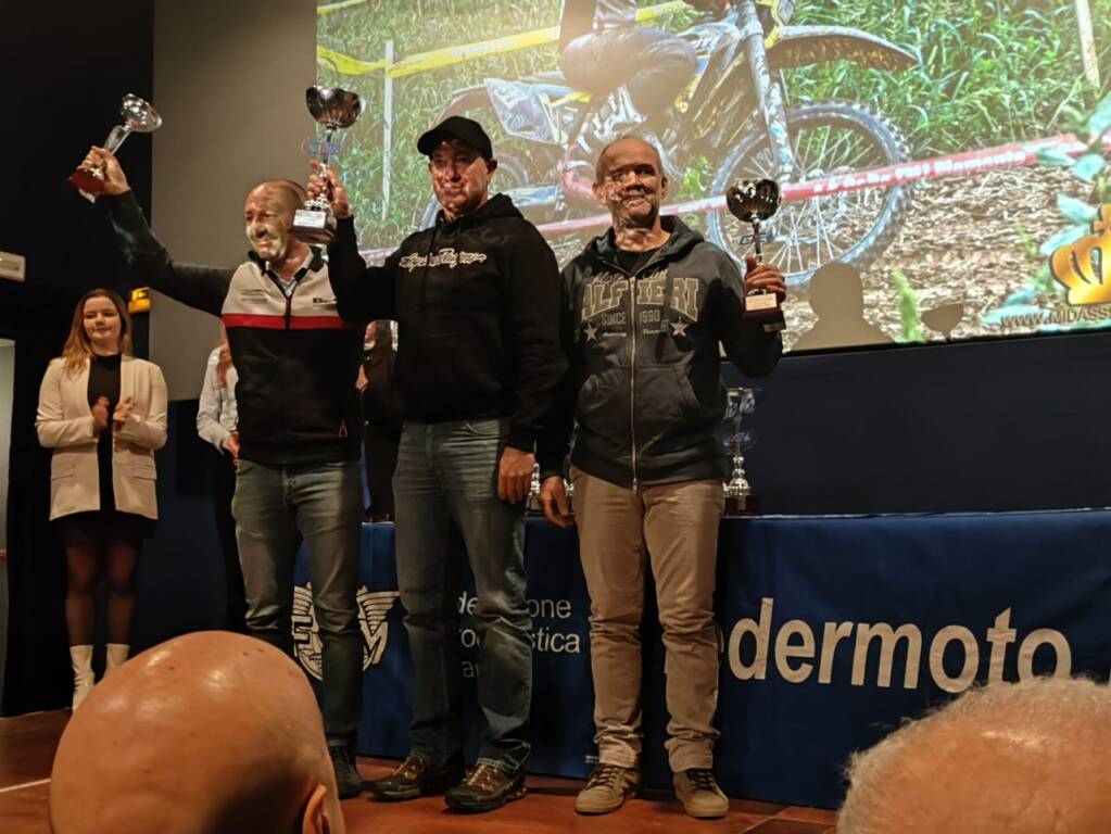 Premiazione del Campionato regionale enduro 2023 moto club alfieri