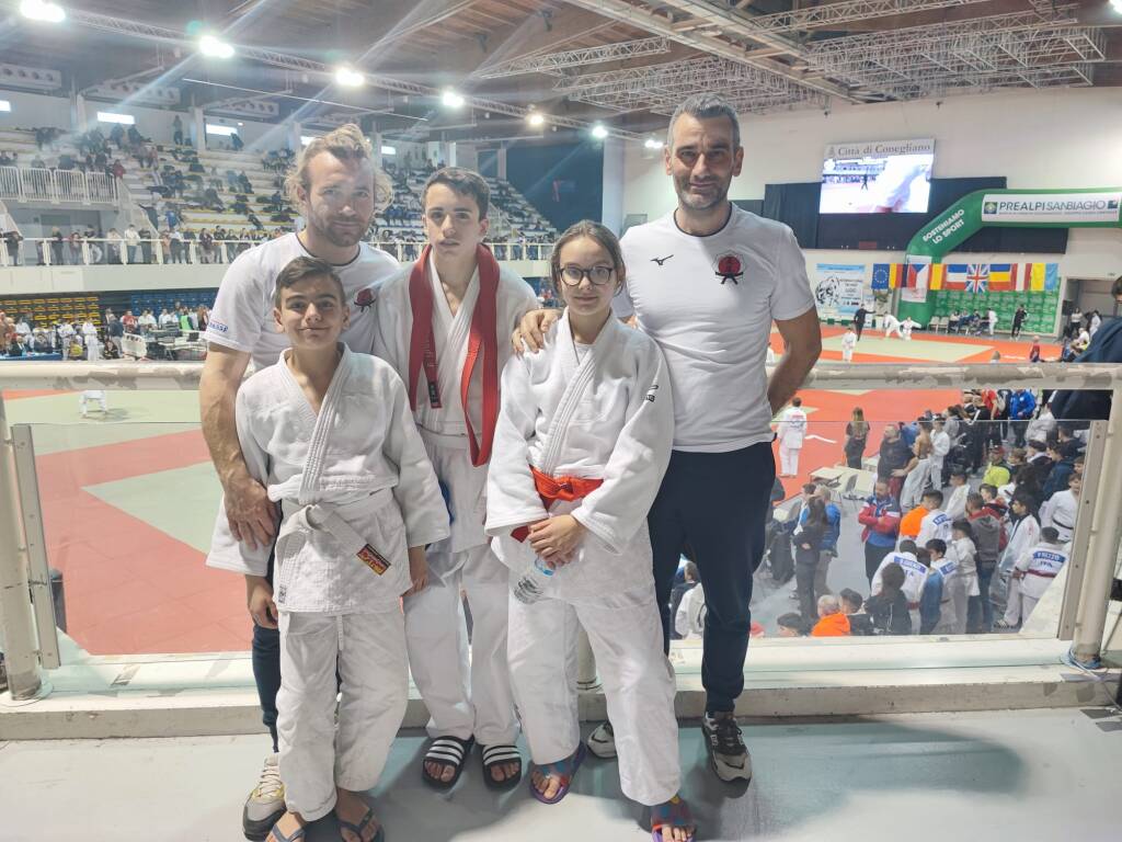 Bilancio positivo per il Judo Olimpic Asti al Trofeo Internazionale Vittorio Veneto
