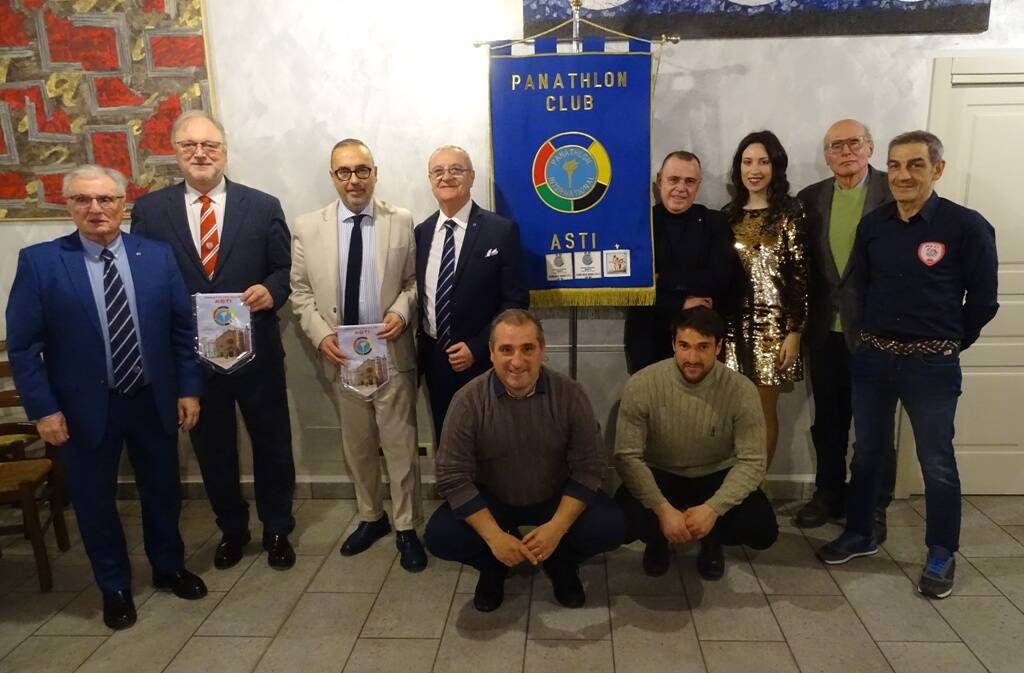 L’ASD Asti Calcio ospite della Conviviale promossa dal Panathlon Club Asti