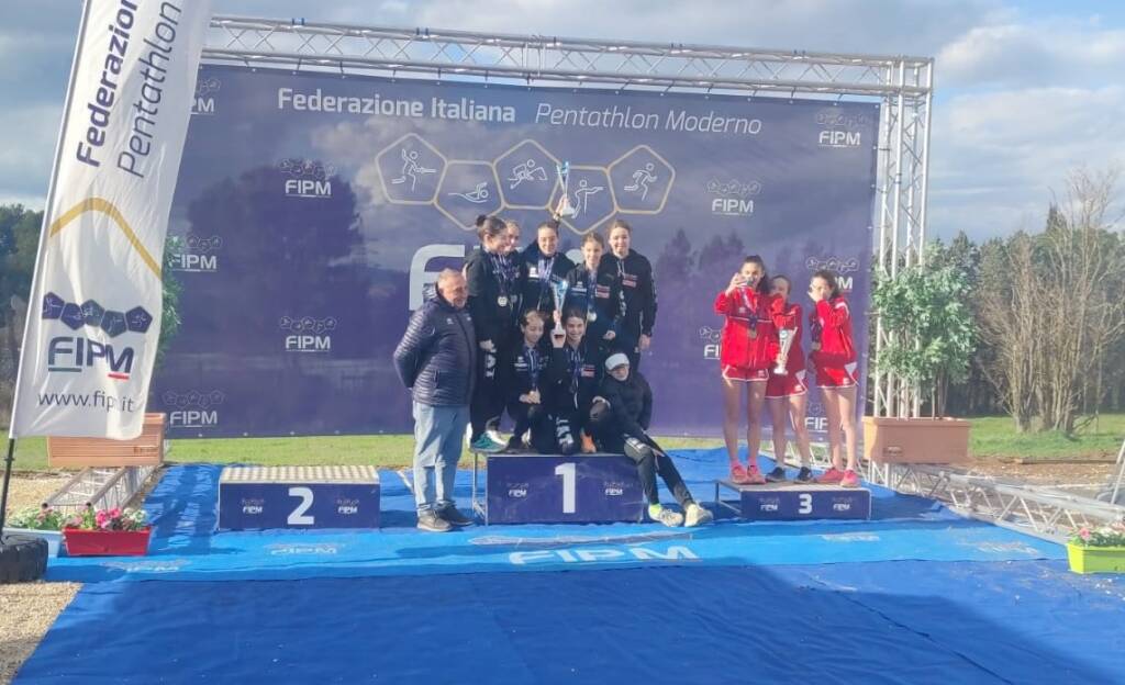podio  Trofeo Nazionale Under 19 e Under 15
