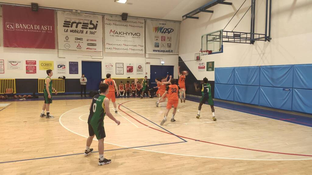 Basket Under 19 Gold: sconfitta casalinga per la Scuola Basket Asti