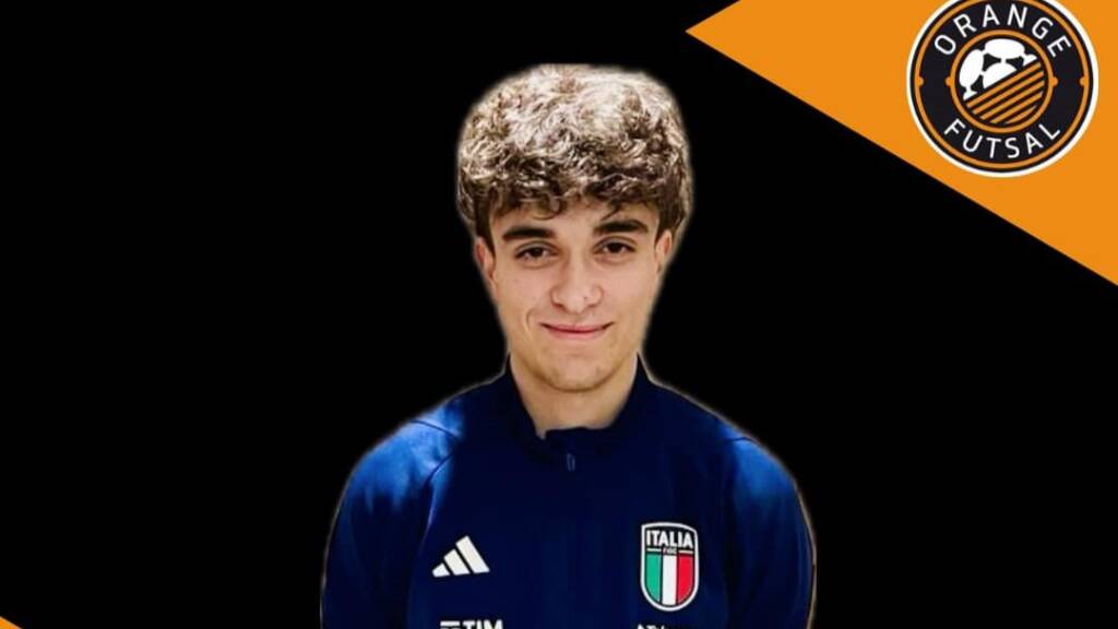 L’orange Alessandro Merlo convocato in Nazionale Under 19 di futsal per le due amichevoli contro il Portogallo