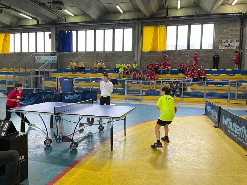 Campionati Sportivi Studenteschi Provinciali di Tennistavolo scuole di I e II grado.