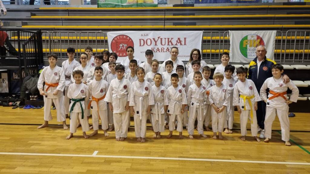 Ottimi risultati per la Doyukai Karate di San Paolo Solbrito ai campionati regionali di Karate