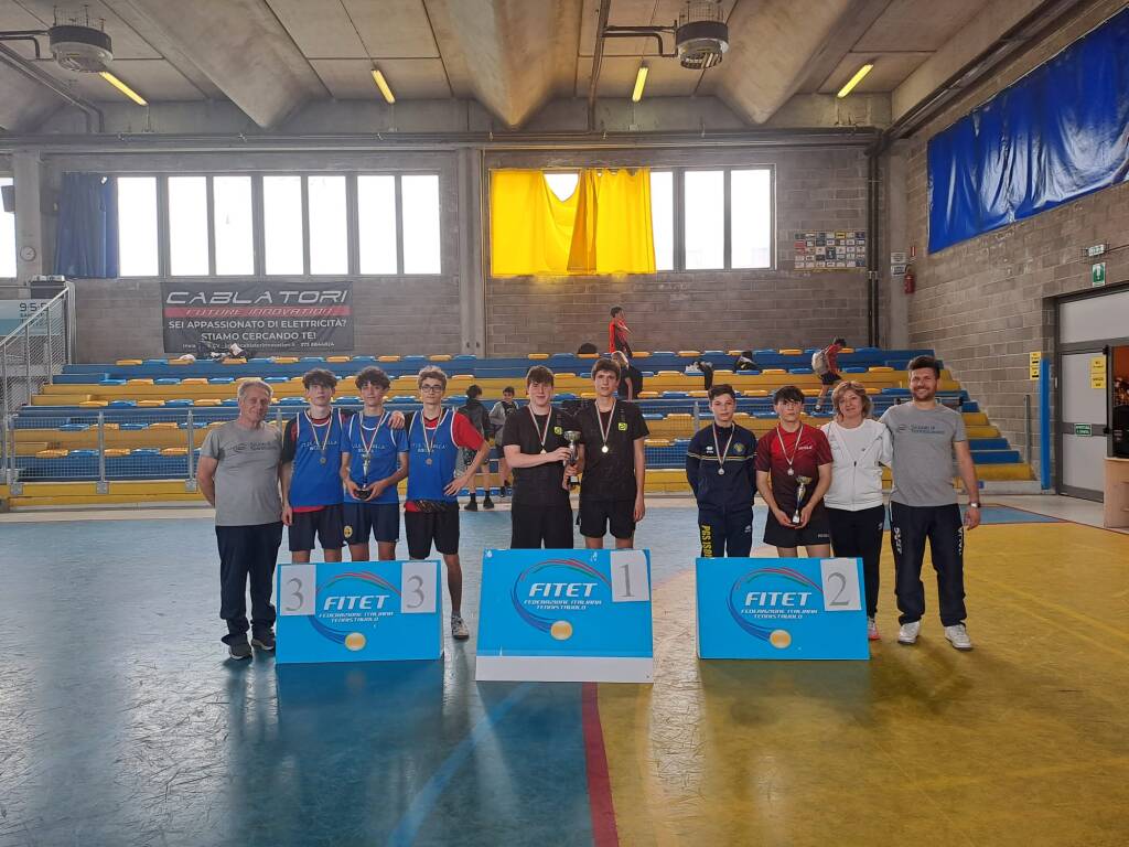 A Isola d’Asti la fase regionale dei Campionati Sportivi Studenteschi di Tennis tavolo: tutti i podi