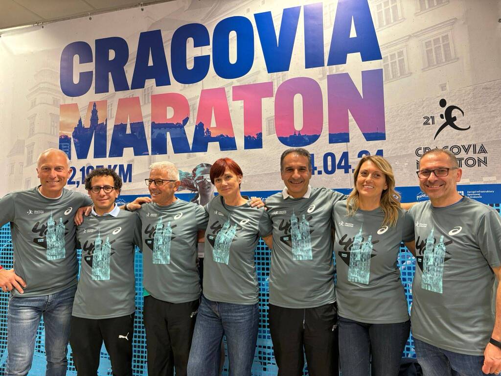 L’Asd Gate Cral Inps presente alla Maratona di Cracovia, Elda Clapasson prima di categoria!