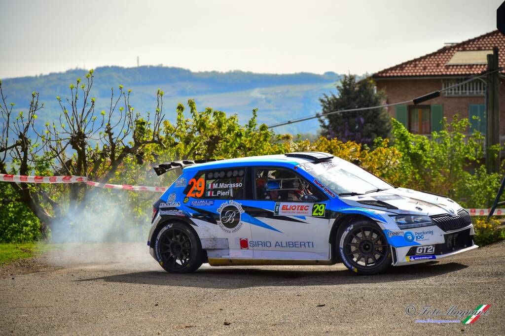 Rally Regione Piemonte: Massimo Marasso, velocissimo e non solo in prova speciale