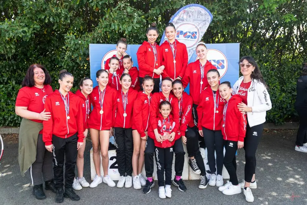 Ottimi risultati per le ragazze della Ritmica dell’Olimpia Asti alle gare di qualificazione ai Nazionali
