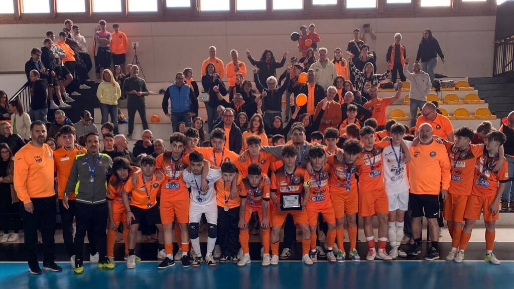 L’Orange Futsal chiude al secondo posto le finali regionali under 17