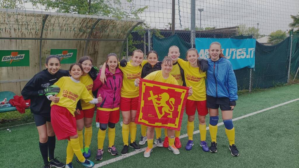 Calcio femminile: la Scuola Dalla Chiesa di Nizza Monferrato vince la fase regionale di “Ragazze in gioco” e va alla fase nazionale
