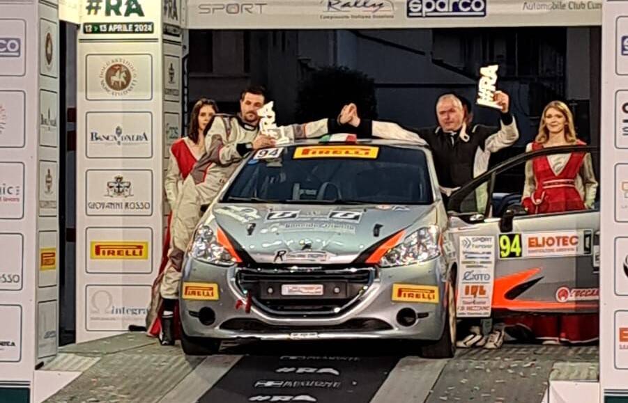 Sergio Patetta e Alessandro Alocco rally regione piemonte