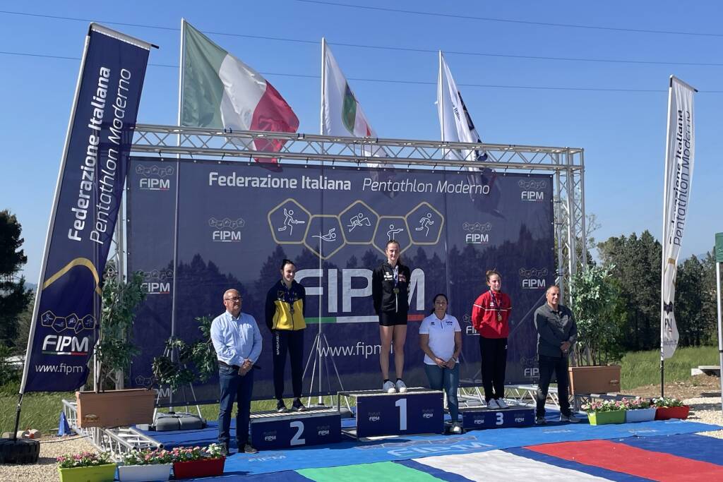 Titolo italiano junior per Valentina Martinescu nel Pentathlon Moderno