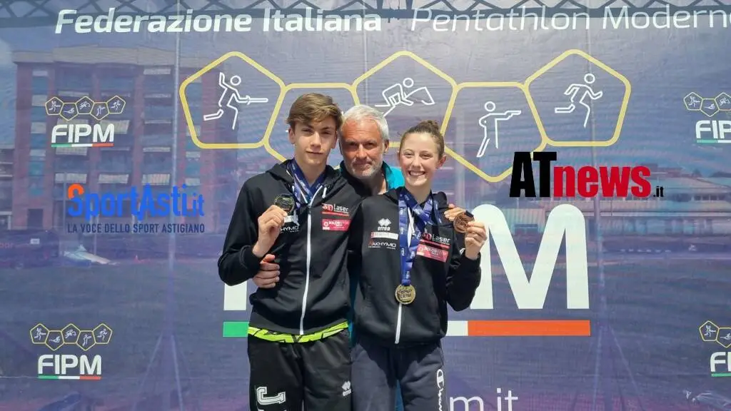 Astigiani profeti in patria ai Campionati Italiani under 17: titolo tricolore per Alessandro Boero e Annachiara Allara
