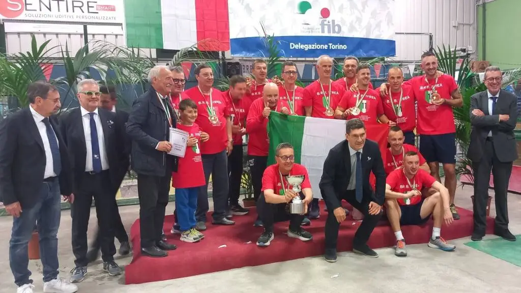 Bocce: il BRB Ivrea di Luigi Grattapaglia è nuovamente Campione d’Italia