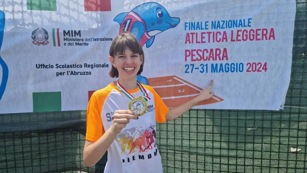 Federica Baracco Campionessa Nazionale agli Studenteschi di Pescara