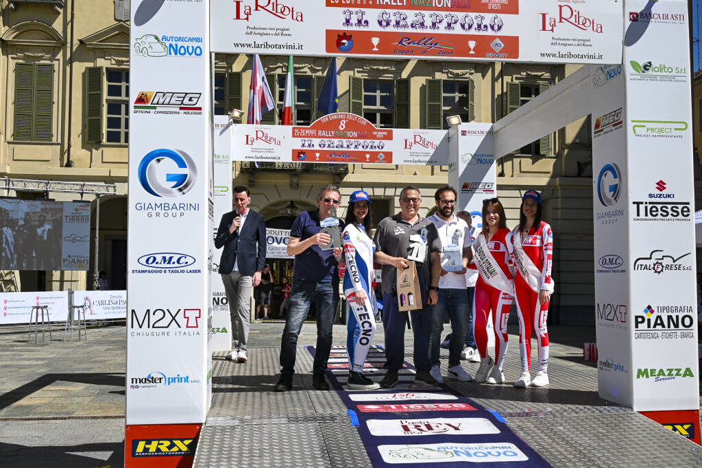(Foto Elio Magnano) Il podio Assoluto della gara