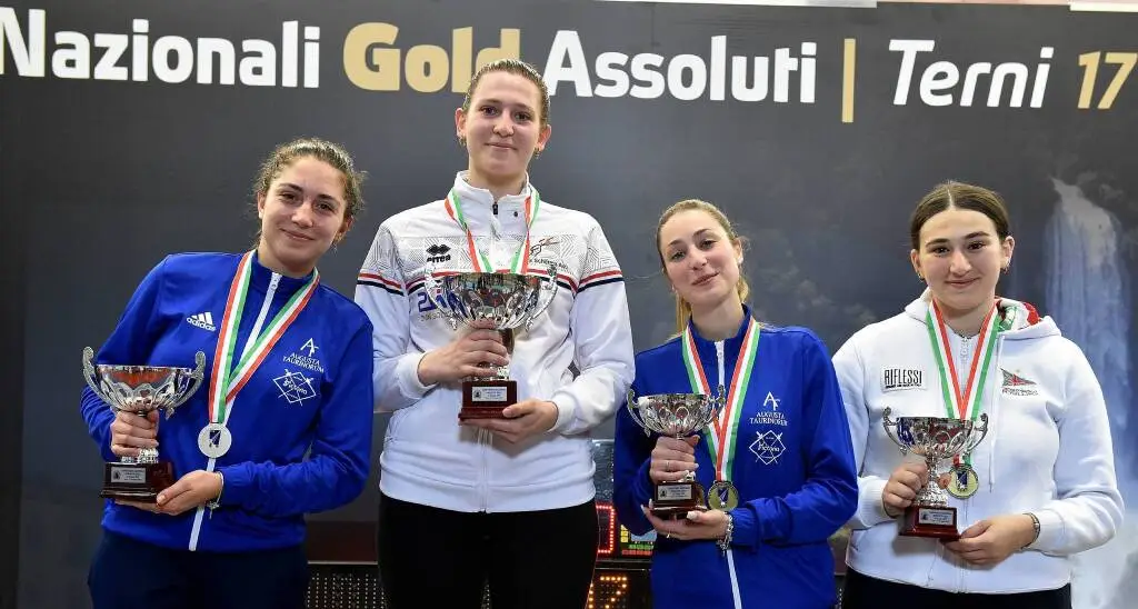Francesca Gentile della Virtus Scherma Asti vince il Campionato Nazionale Gold Assoluti nella spada