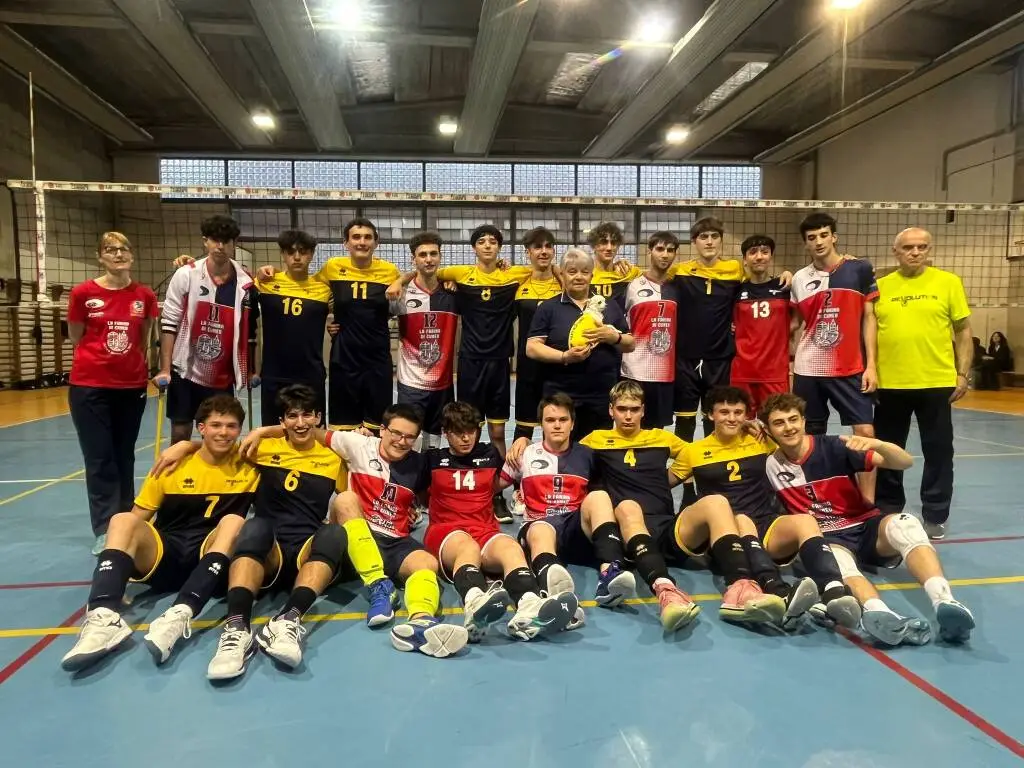 L’under 17 della Revolution Asti terza nel campionato Fipav Asti-Cuneo