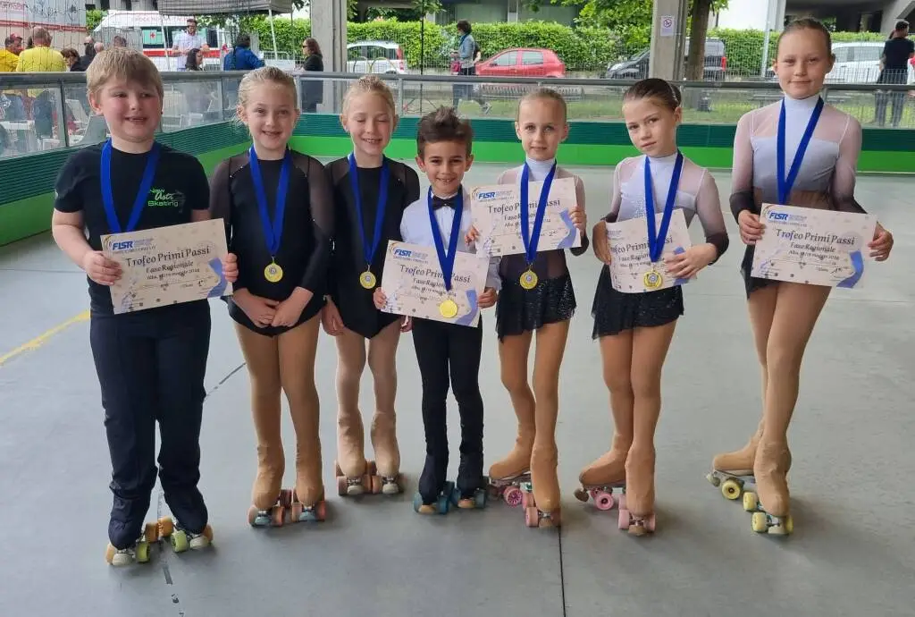 Ottime prestazioni per la New Asti Skating Banca di Asti al Trofeo “Primi Passi e Giovani Promesse”