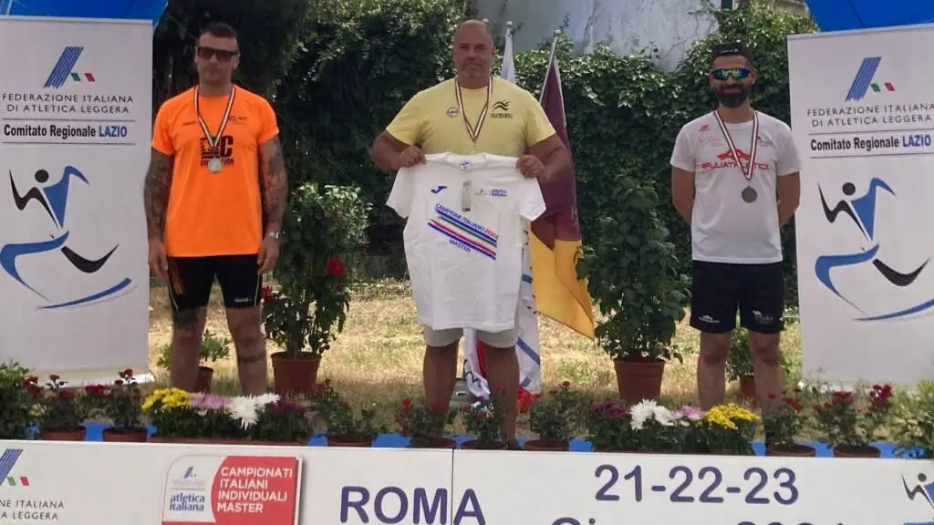 Fabrizio Iannone tricolore Master a Roma